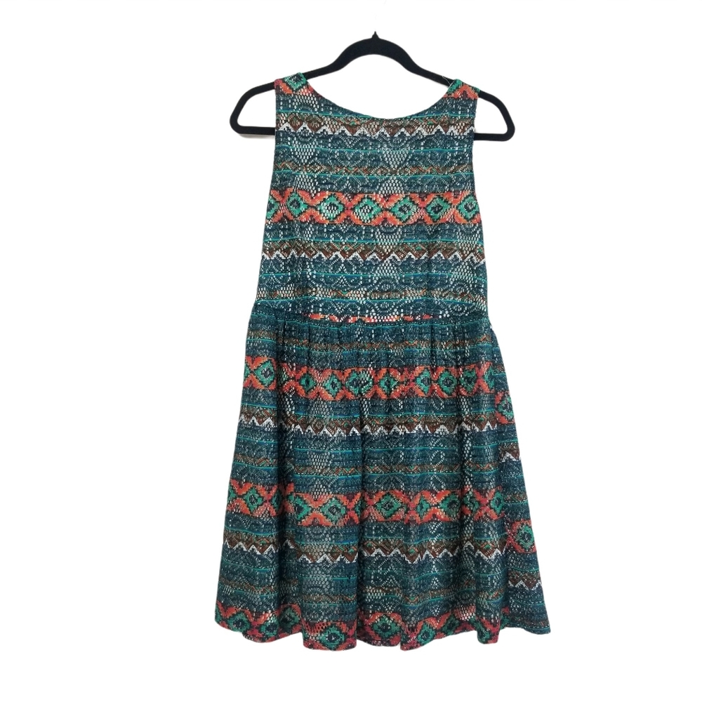 Boho Pattern Crochet Dress